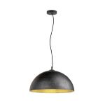 SLV Forchini 50 Pendant Plastic Black | Suitable for 1x E27 