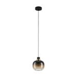 Eglo Pendant Oilella Steel Black Gold | IP20 - Suitable for 1x E27 