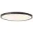 Brilliant Tuco Ceiling Light Plastic Black White 19W 2700lm - 827 Extra Warm White | 294mm - 3-Step Dimmable