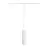 SLV Tracklight Pendant Spot Enola B 1-Phase Aluminium White | Suitable for 1x GU10