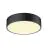 SLV Medo Pro 30 Wall and Ceiling Light Aluminium Black Round 10W 1250lm - 930-940 CCT | IP50 - Best Colour Rendering - Dimmable 