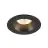 SLV New Tria 68 Spot Aluminium Black Round 8.3W 460lm 38D - 927 Extra Warm White | Cutout 68mm -  Best Colour Rendering - Dimmable 