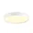 SLV Decona Wall and Ceiling Light Aluminium White Round 23W 2140lm - 930 Warm White | IP44 - Best Colour Rendering - Dimmable 