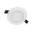 Ledvance Downlight Slim Alu White 8W 800lm 90D - 830 Warm White | Cutout 100IP44 