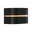Nordlux Sibelis Wall Light Aluminium Black | IP44 - Suitable for E27