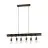 Eglo Pendant Townshend 4 Steel Brown Black | IP20 - Suitable for 6x E27 