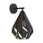 Eglo Wall Light Carlton 1 Steel Black Copper | IP20 - Suitable for 1x E27 