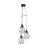 Eglo Pendant Tarbes Steel Black | IP20 - Suitable for 3x E27 
