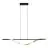 Eglo Pendant Conaprato Steel Brushed Brass, Black 20W 2500lm - 827-840-865 CCT | Dimmable