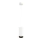 SLV Numinos Phase L Pendant Aluminium White 28W 2400lm 60D - 930 Warm White | Best Colour Rendering - Dimmable 