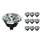 Multipack 10x Noxion Lucent LED Spot GU10 AR111 12W 600lm 40D - 927 Extra Warm White | Best Colour Rendering - Dimmable - Replaces 80W