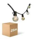 D'Lite LED String Light Sparkl 25m 4W 250lm - 827 Extra Warm White | IP44 - 5x Connectable