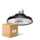 Multipack 4x Noxion LED Highbay Ecowhite V2.0 200W 32000lm 90D - 840 Cool White | IP65 - 1-10V Dimmable