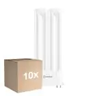 Multipack 10x Ledvance DULUX-F LED 8W - 840 Cool White | 4-Pin - Replaces 18W